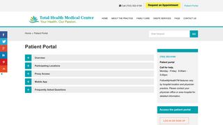 Patient Portal - Total Health Medical Center