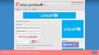 Totaljerkface.com - Home Of Happy Wheels - Reset Your Password