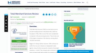 Total Merchant Services Review 2019 | Ratings, Complaints ...