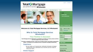 Total Mortgage Services, L.L.C. : Home