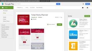 Total Party Planner - Apps on Google Play