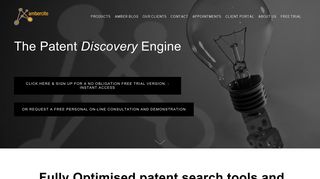 Ambercite Patent Search Tools
