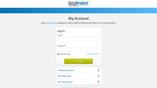 TotalProtect - Manage My Account