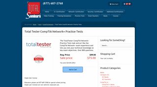 Total Tester CompTIA Network+ Practice Tests - Total Seminars - Best ...