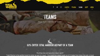 Teams - Total Warrior