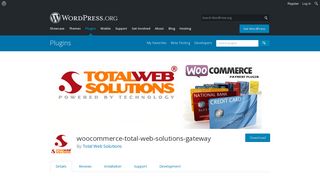 woocommerce-total-web-solutions-gateway | WordPress.org