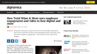 How Total Wine & More uses employee engagement and video to fuse ...