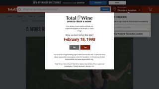 & More Rewards Frequently Asked Questions | Total Wine & More