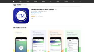 TotallyMoney - Credit Report on the App Store - iTunes - Apple