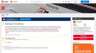 Mike Meyers TOTALSEM hub : CompTIA - Reddit