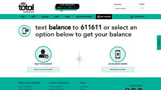 Check The Balance of Your Account | Total Wireless