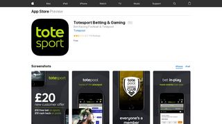 Totesport Betting & Gaming on the App Store - iTunes - Apple