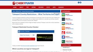 Totesport Country Restrictions - What Territories Are Legal?