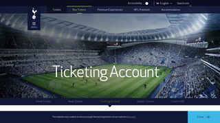 Ticketing Account | Tottenham Hotspur