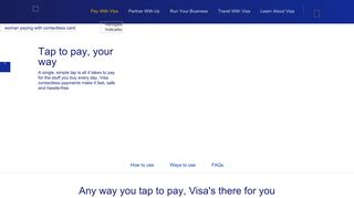 Visa Contactless Payments | Visa