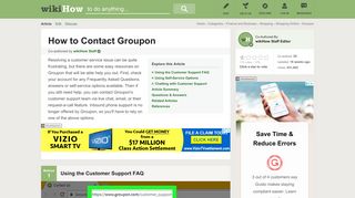 The 4 Best Ways to Contact Groupon Customer Service - wikiHow