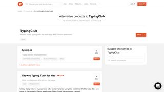 6 Alternatives to TypingClub | Product Hunt