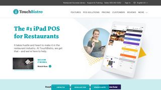 iPad POS System: TouchBistro Restaurant Point of Sale