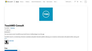 Get TouchMD Consult - Microsoft Store