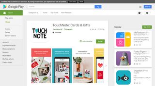 TouchNote: Cards & Gifts - Apps on Google Play