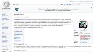 TouchNote - Wikipedia