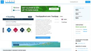 Visit Touchpaydirect.com - Touchpay.