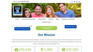 Touchstone Health Services: Home Page