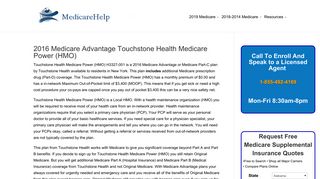2016 Touchstone Health Medicare Power (HMO) H3327-001 By ...