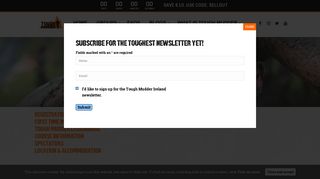 FAQs - Mud Run | Obstacle Course Races | Tough Mudder Ireland