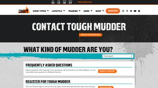 Contact Us | Tough Mudder