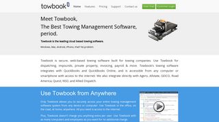 Towbook Towing Software - Cloud based towing software for ...