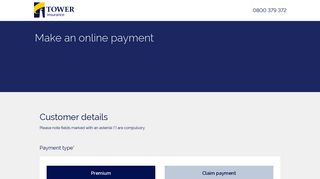 Make an online payment | Tower Insurance | New Zealand