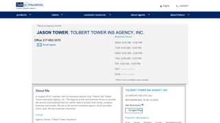Jason Tower, Tolbert Tower Ins Agency, Inc. - Brownsburg, IN