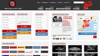 Town Fair Tire | 97 Tire Stores Located in CT, MA, ME, NH, RI & VT