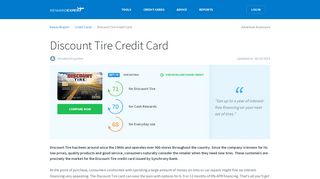 Discount Tire Credit Card - Is It a Good Deal? (Updated for 2019)