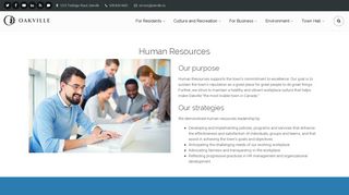 Human Resources - the Town of Oakville