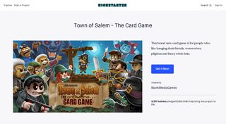 Town of Salem - The Card Game by BlankMediaGames — Kickstarter