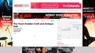 The Town Peddler Craft and Antique Mall | Greater Detroit Area ...