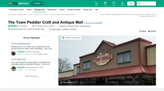 The Town Peddler Craft and Antique Mall (Livonia) - 2019 All You ...