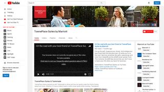 TownePlace Suites by Marriott - YouTube