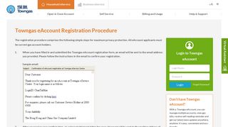 Towngas eAccount Registration Procedure - Towngas - eService ...
