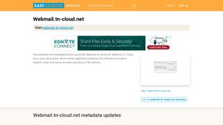 Webmail Tn Cloud (Webmail.tn-cloud.net) - TownNews - Login