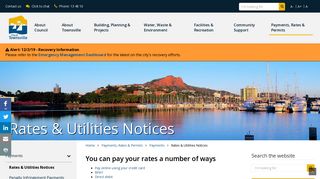 Rates & Utilities Notices - Townsville City Council