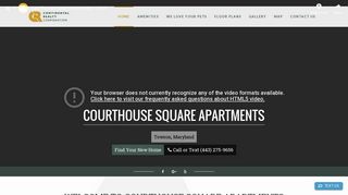 Courthouse Square Apartments: Towson Apartments