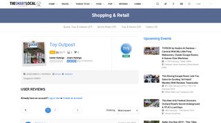 User Reviews: Toy Outpost - TheSmartLocal