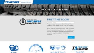 Forgot Password | Toyo Tires Dealer Portal