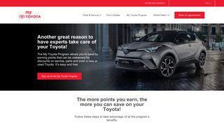 My Toyota Program | My Toyota