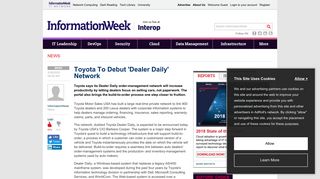 Toyota To Debut 'Dealer Daily' Network - InformationWeek