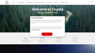 Toyota Europe: Homepage