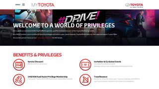 My Merit | Toyota Owner Portal - MyTOYOTA